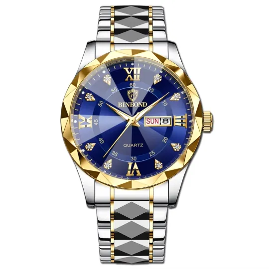 Royal Blue Couple Watch Set